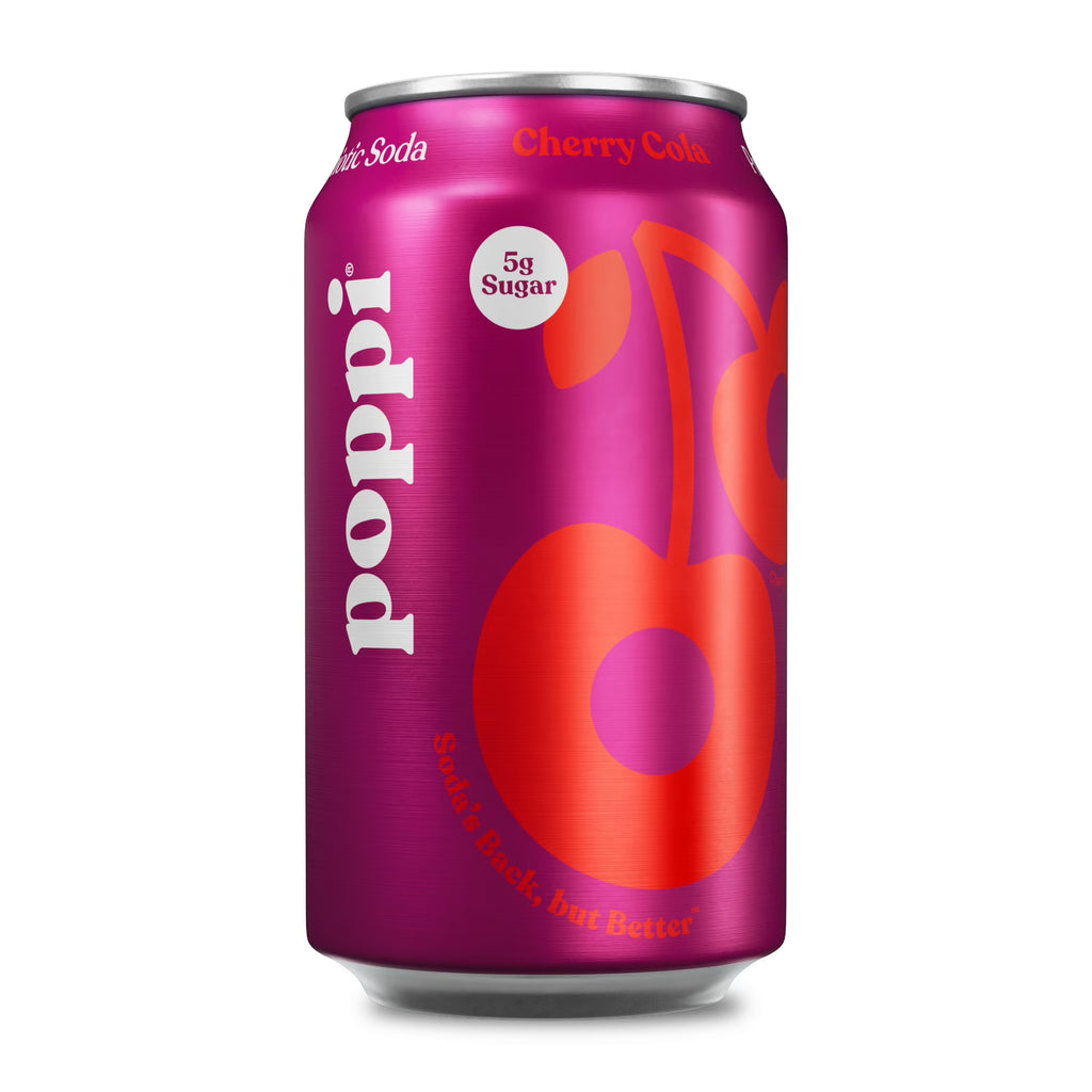 Soda prébiotique Poppi Cerise Cola