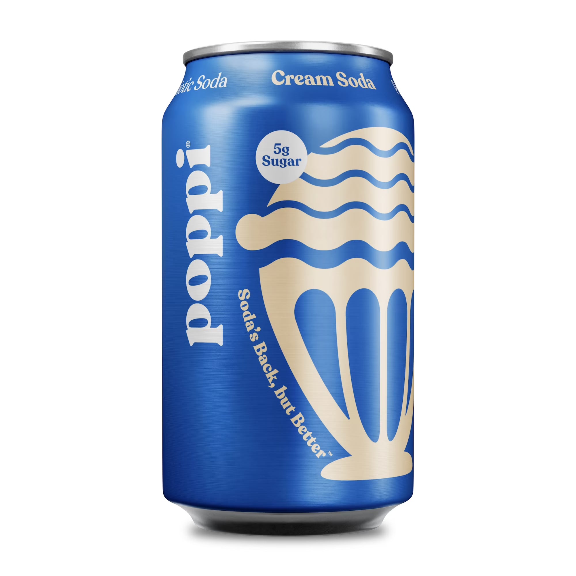 poppi Prebiotic Soda Cream Soda