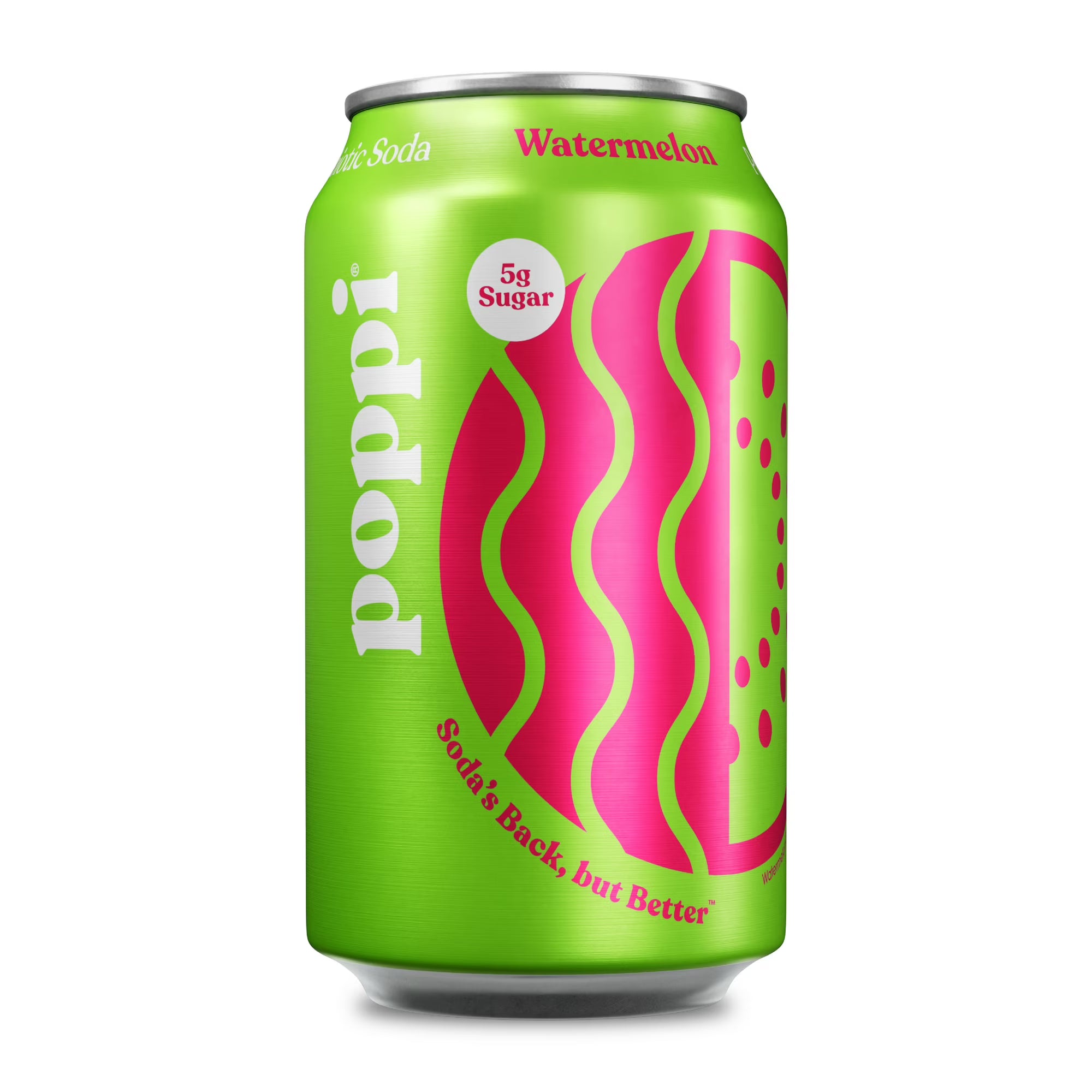 poppi Prebiotic Soda Watermelon