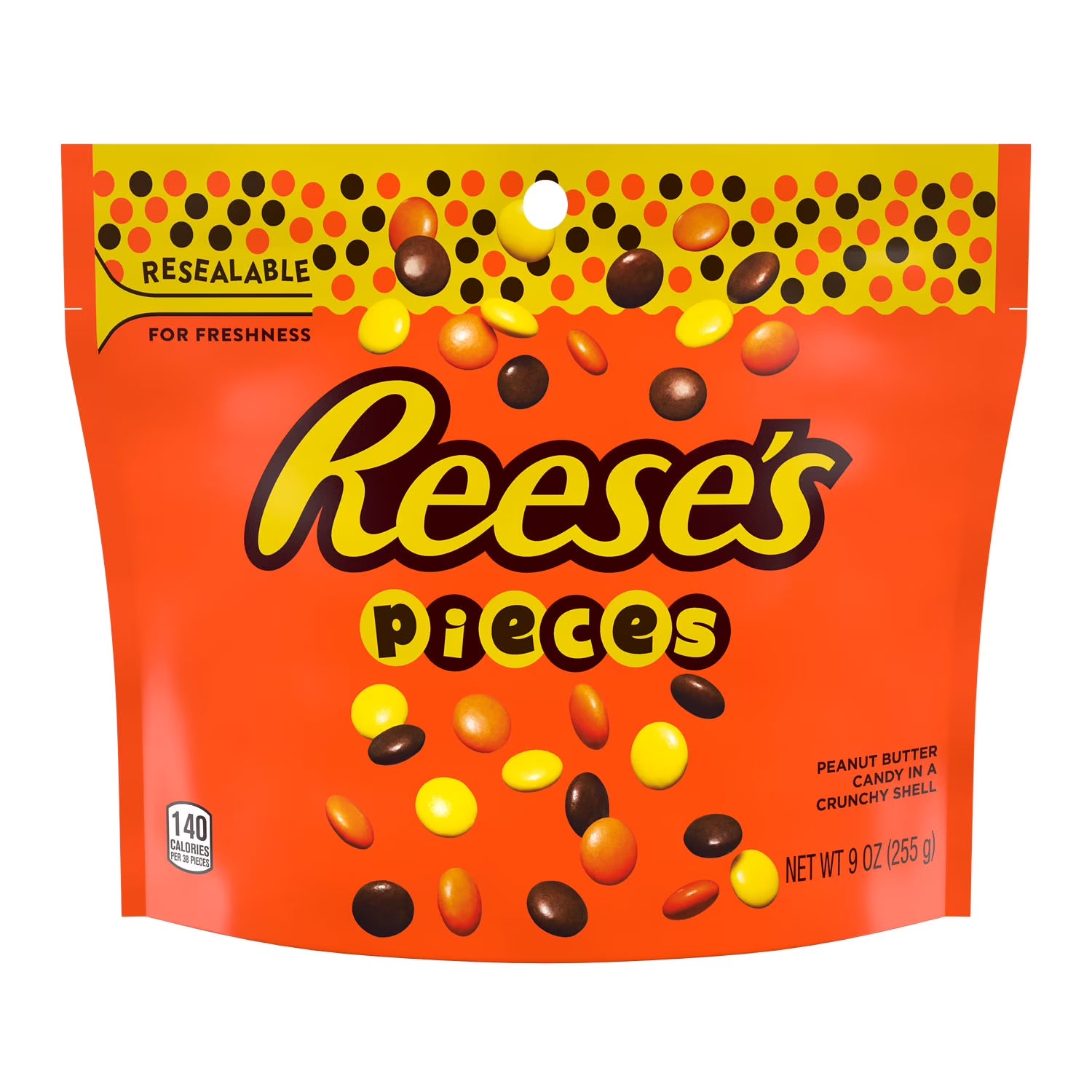 Reese's Pieces Peanut Butter Candy – Crunchy Shell American Candy