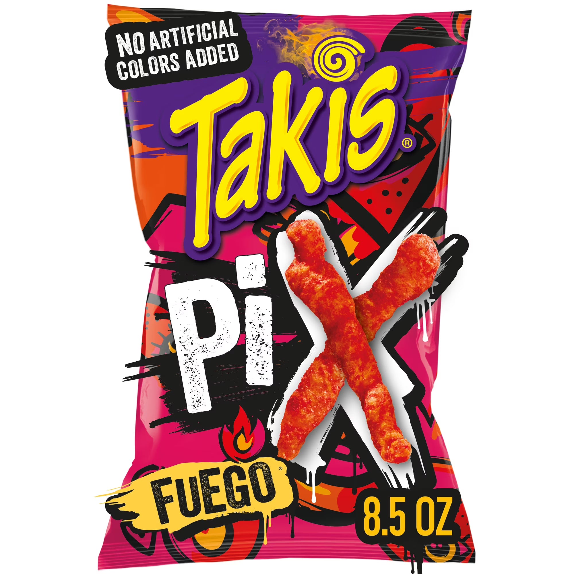Takis Fuego Pix Crunchy Corn Puff Snack