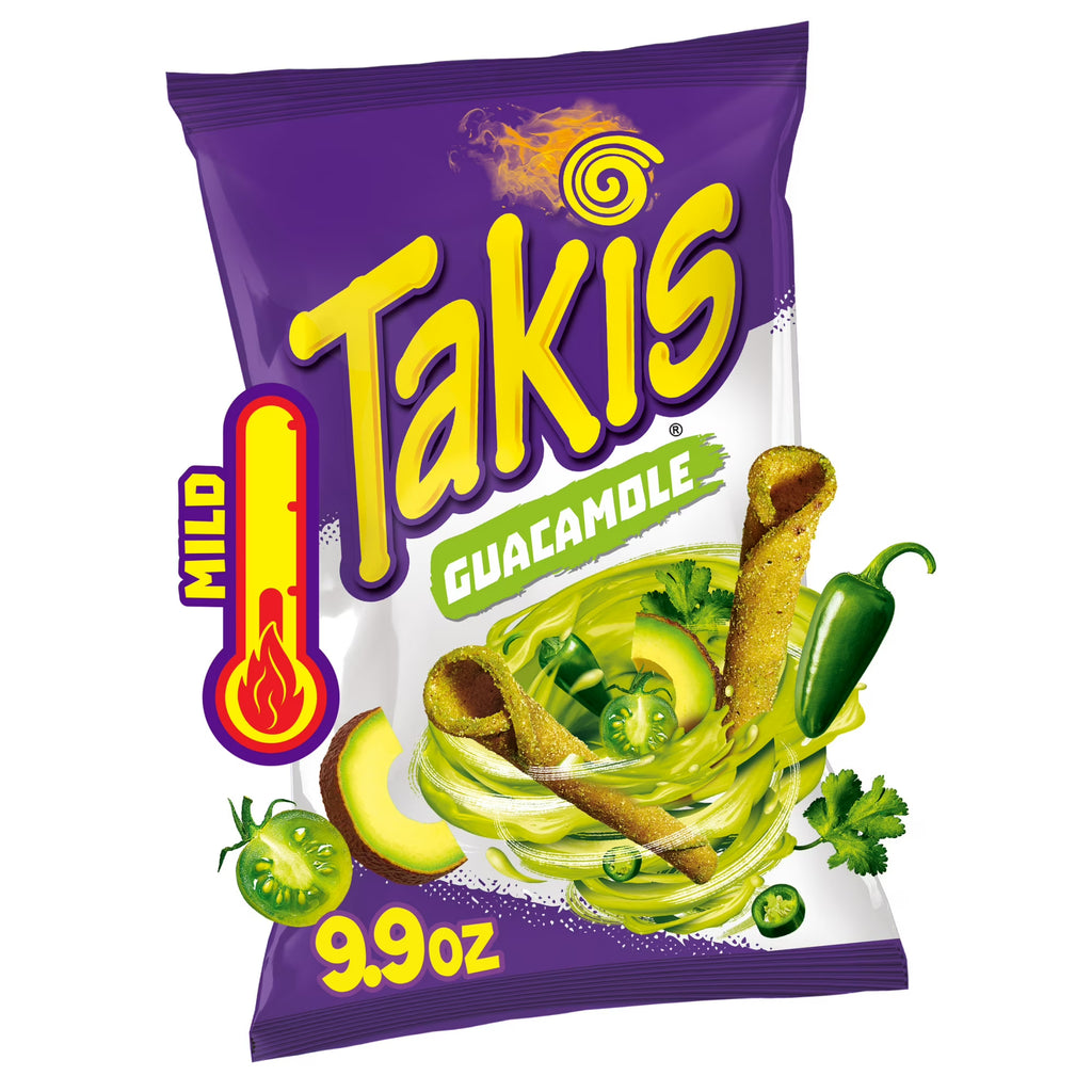 Takis Guacamole Tortilla Chips Roulées