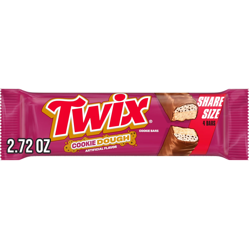 Twix Cookie Dough Milk Chocolate Candy Bar