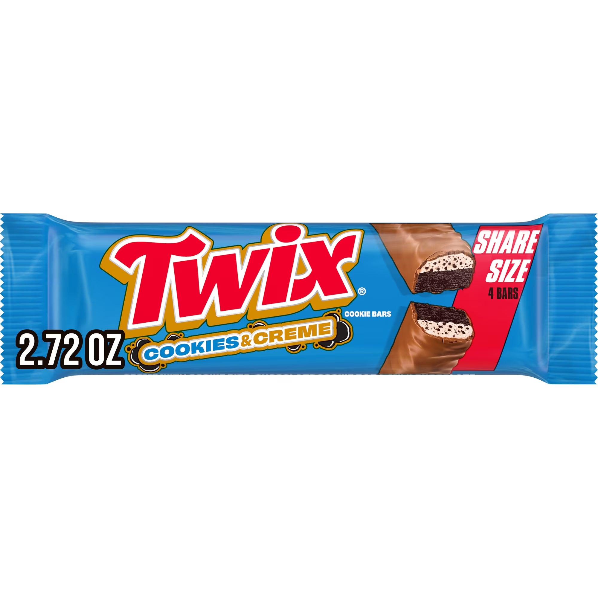 Twix Cookies & Creme Chocolate Candy Bar