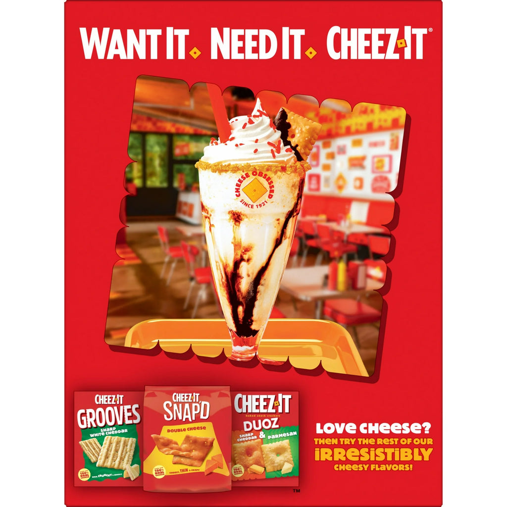 Cheez-It Smoked Cheddar Cheese Crackers