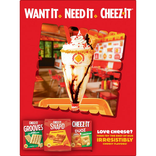 Cheez-It Smoked Cheddar Cheese Crackers