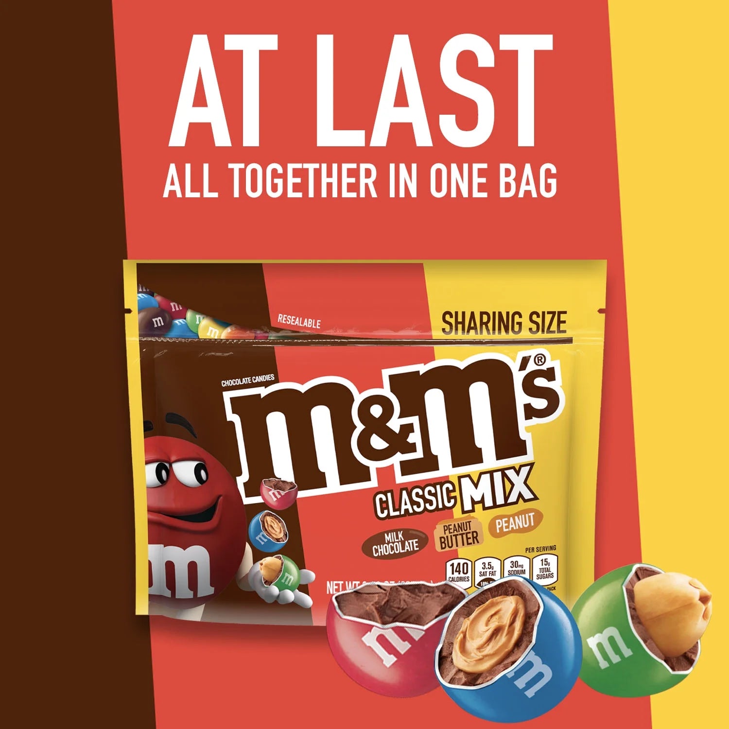 Bonbons au chocolat M&M's Classic Mix