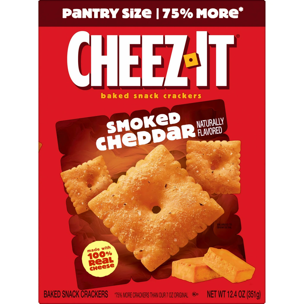 Cheez-It Smoked Cheddar Cheese Crackers