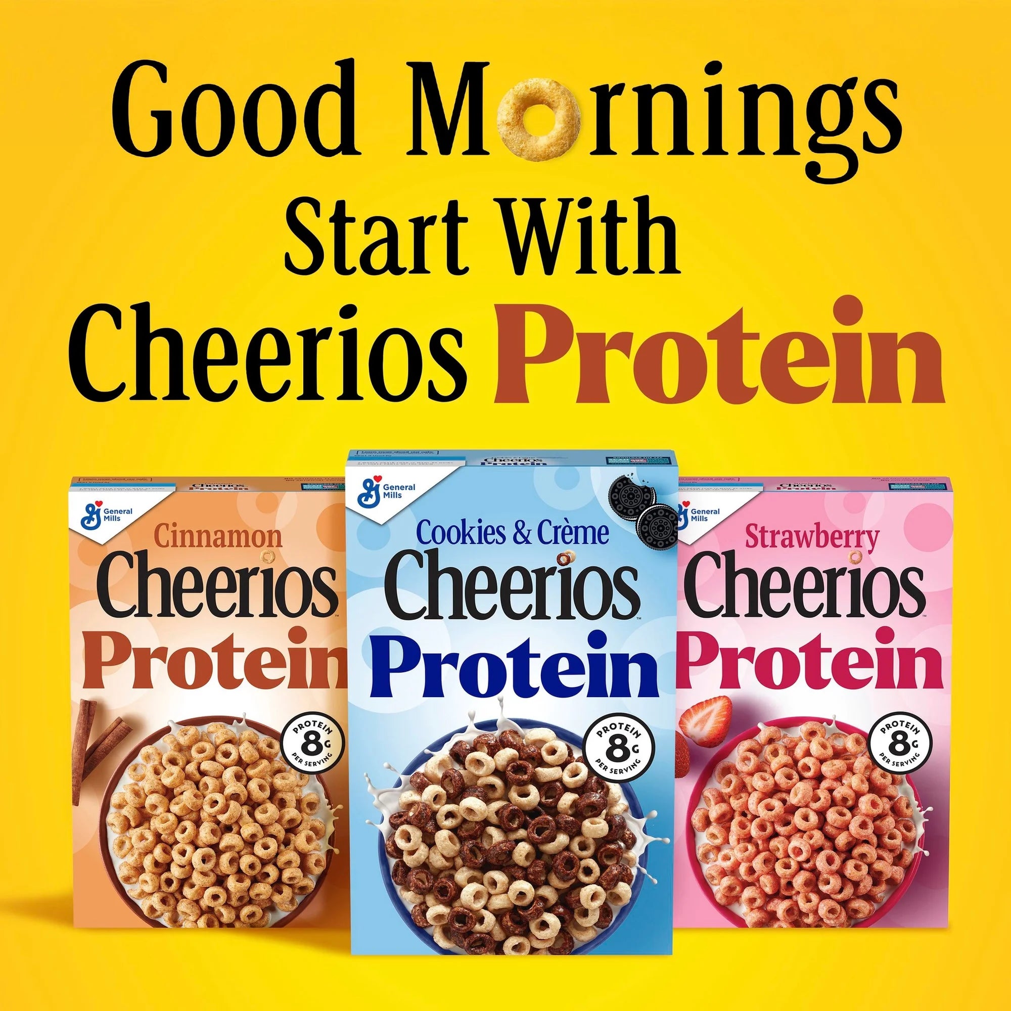 Cheerios Protein Cinnamon Cereal
