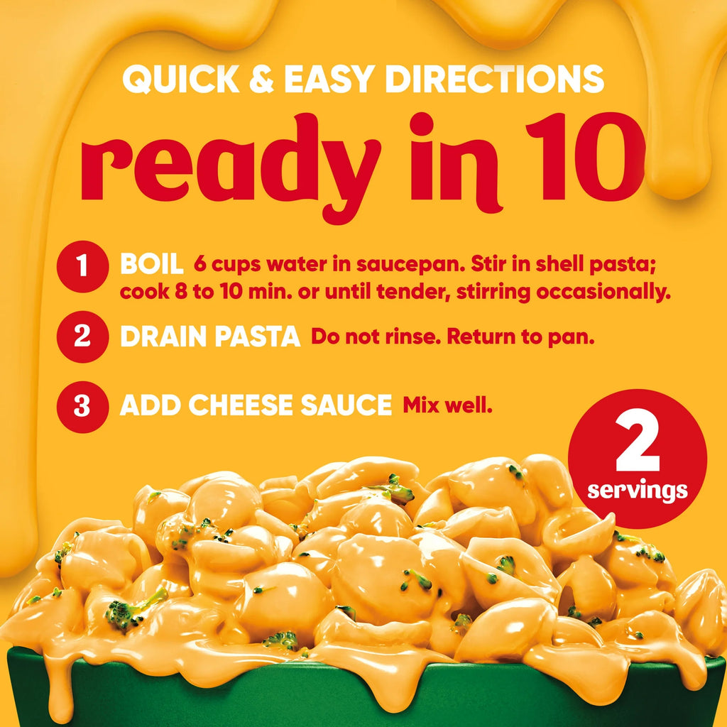 Velveeta Shells and Cheese Broccoli Mac and Cheese