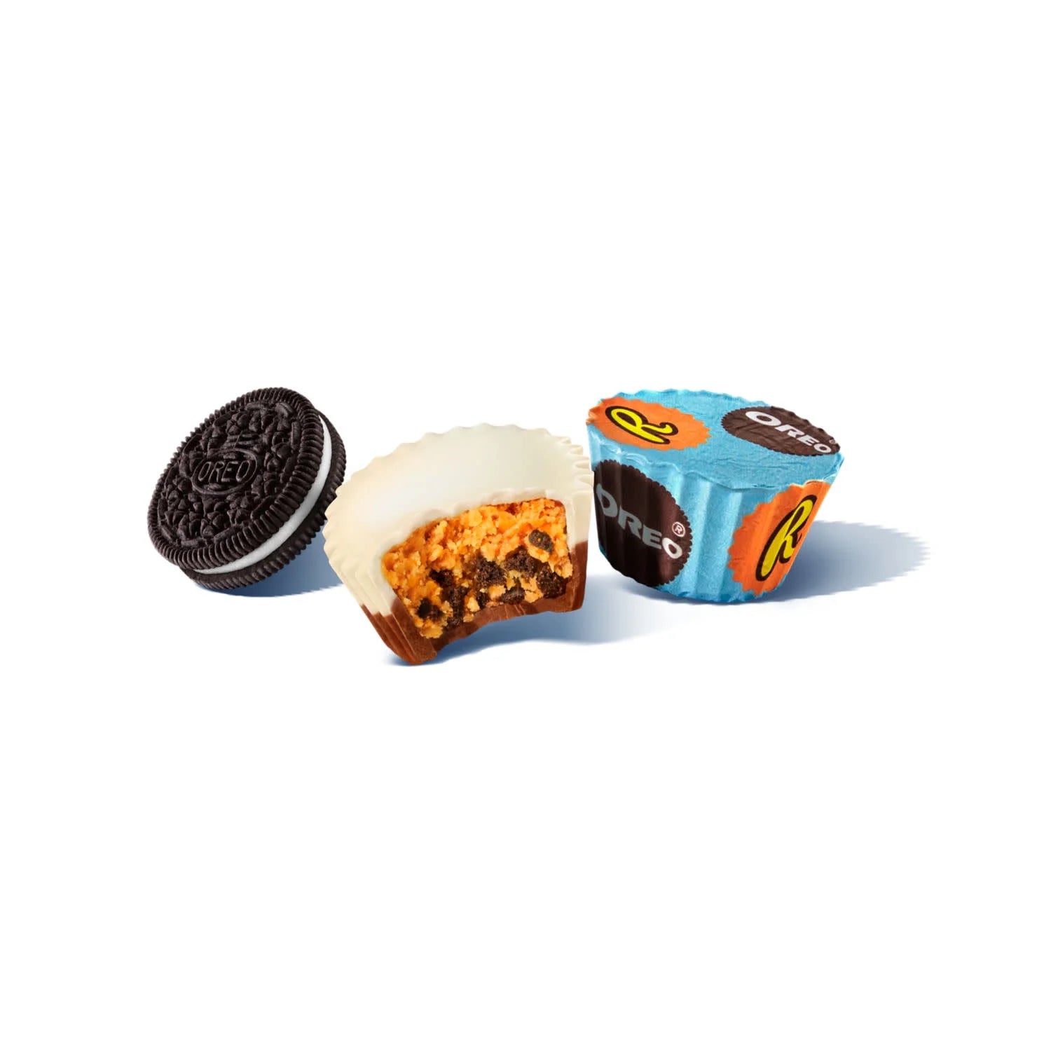 Mini-coupes de beurre de cacahuète Reese's OREO à la crème blanche – Bonbons américains à partager