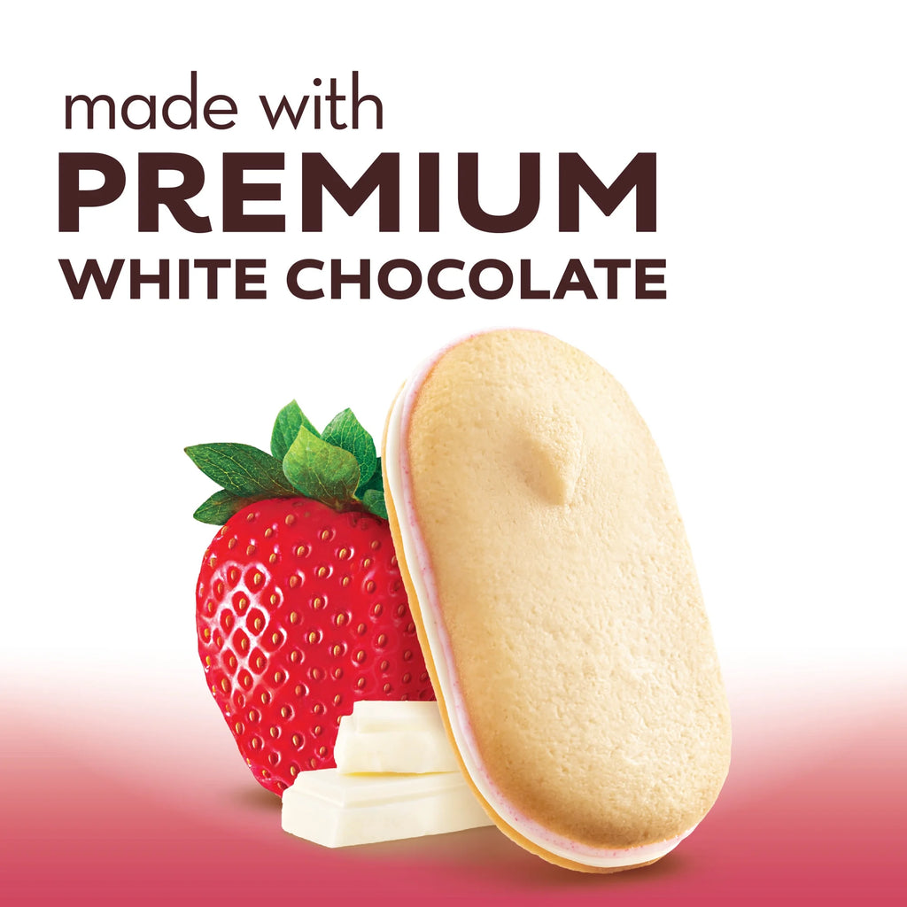 Biscuits Pepperidge Farm Milano saveur chocolat blanc et fraise – Biscuits américains classiques