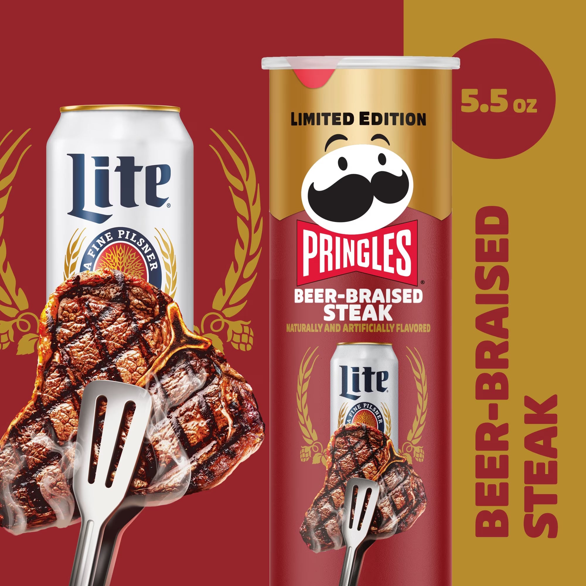Pringles Beer-Braised Steak
