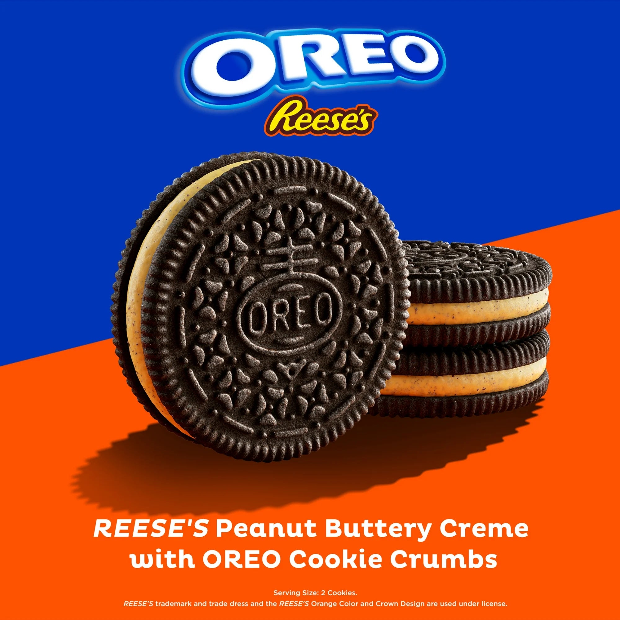 OREO REESE'S Peanut Butter Creme Chocolate Sandwich Cookies – American Peanut Butter Oreos