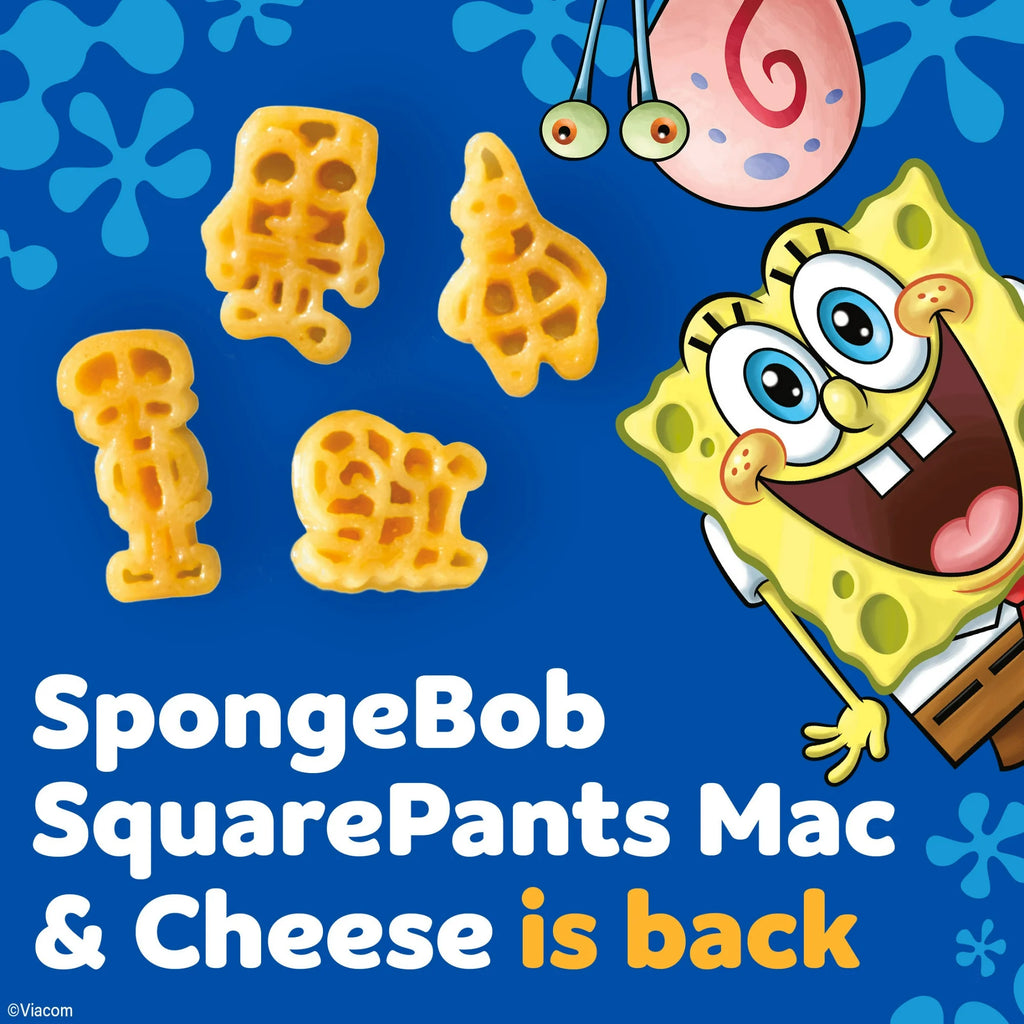 Macaroni au fromage Kraft Bob l'éponge