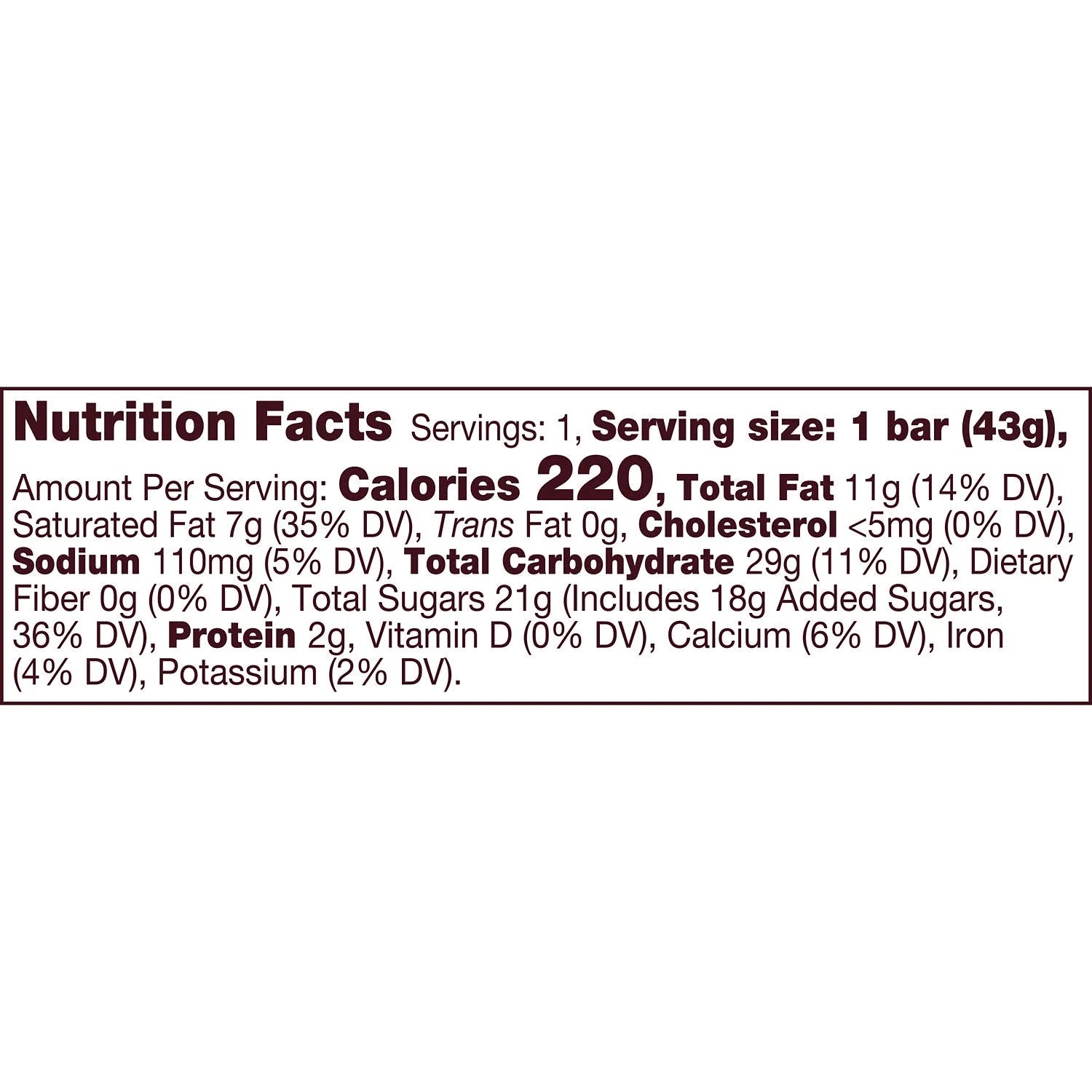 Hershey's Cookies 'n' Creme Candy Bar