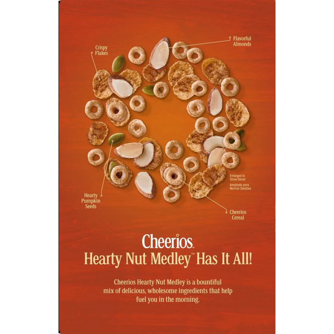 Cheerios Hearty Nut Medley Maple Cinnamon Cereal