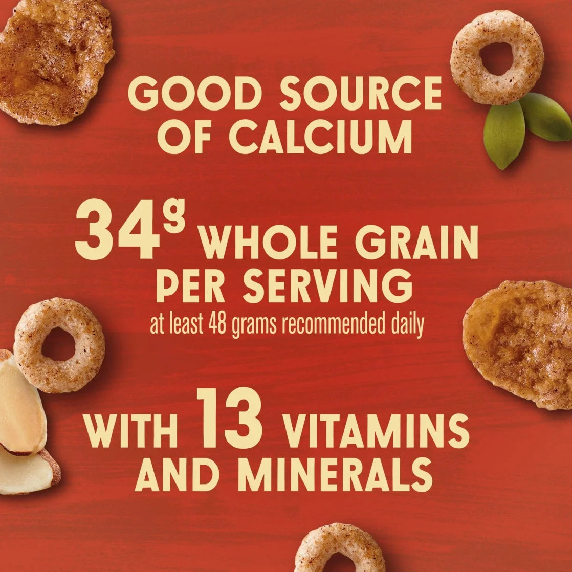 Cheerios Hearty Nut Medley Maple Cinnamon Cereal