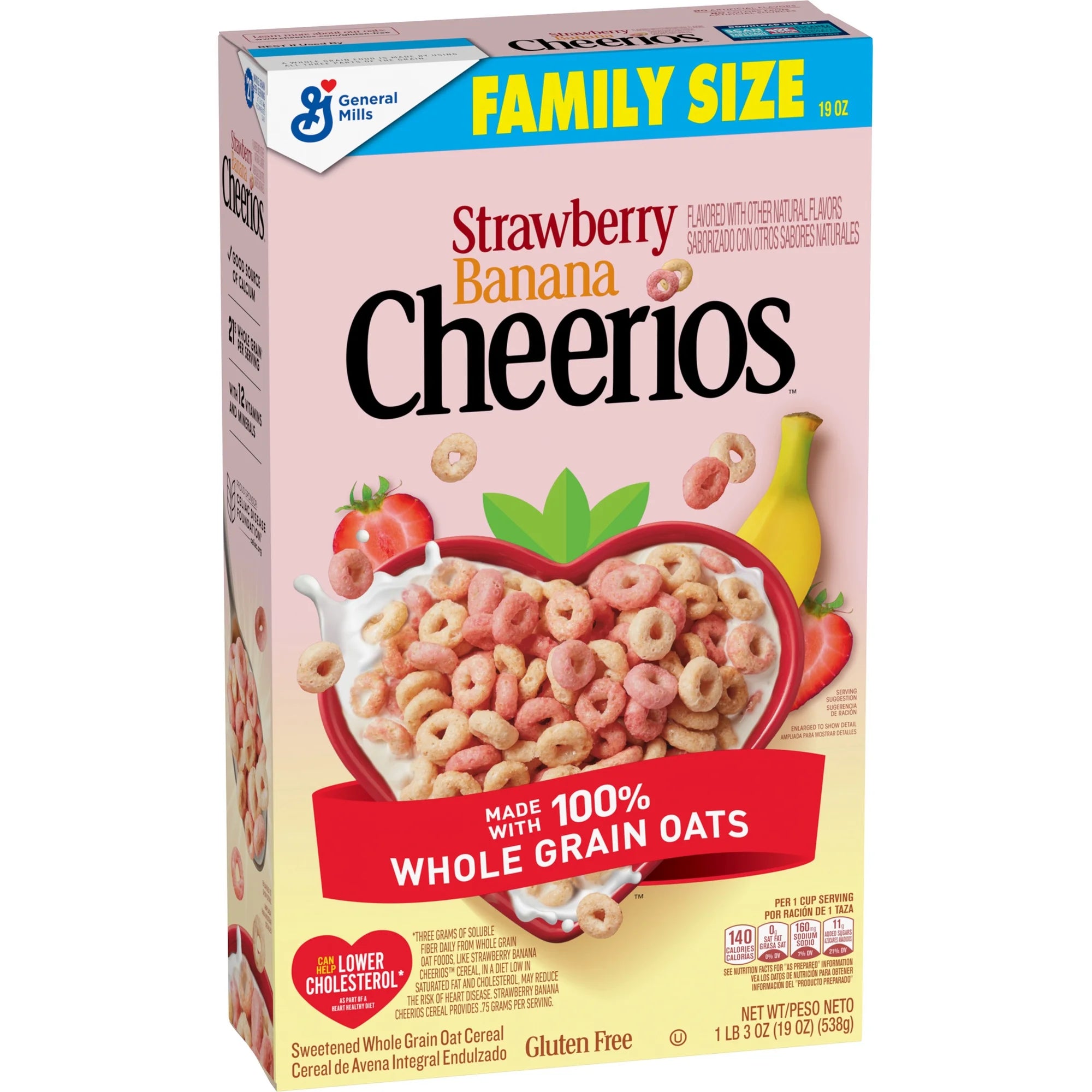 Strawberry Banana Cheerios Cereal