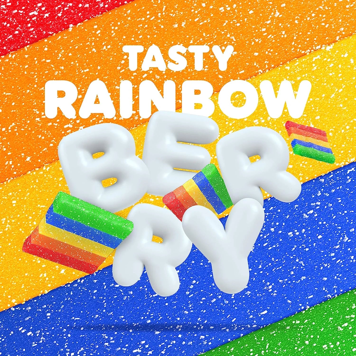 Airheads Xtremes Bites Rainbow Berry Sour Candy