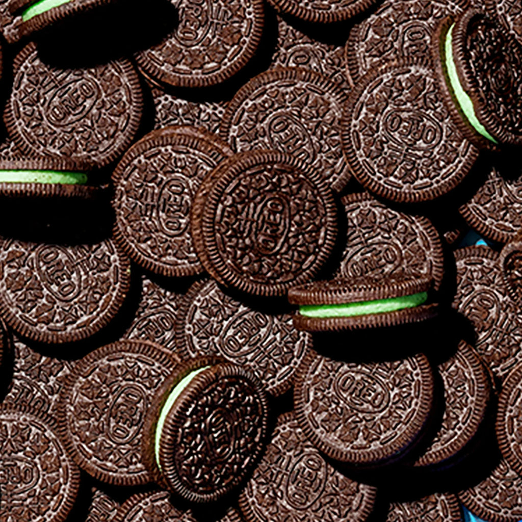 Oreo Mint Creme Sandwich Cookies – American Chocolate Cookies with Mint Filling