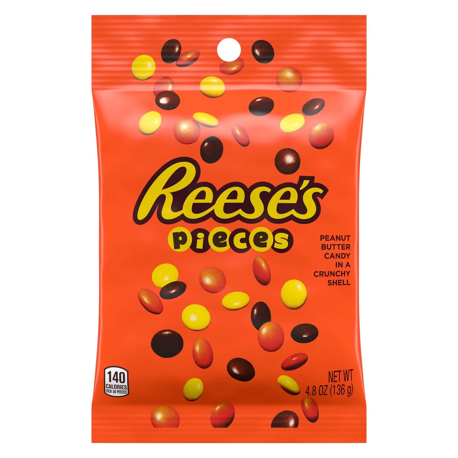 Reese's Pieces Peanut Butter Candy – Crunchy Shell American Candy