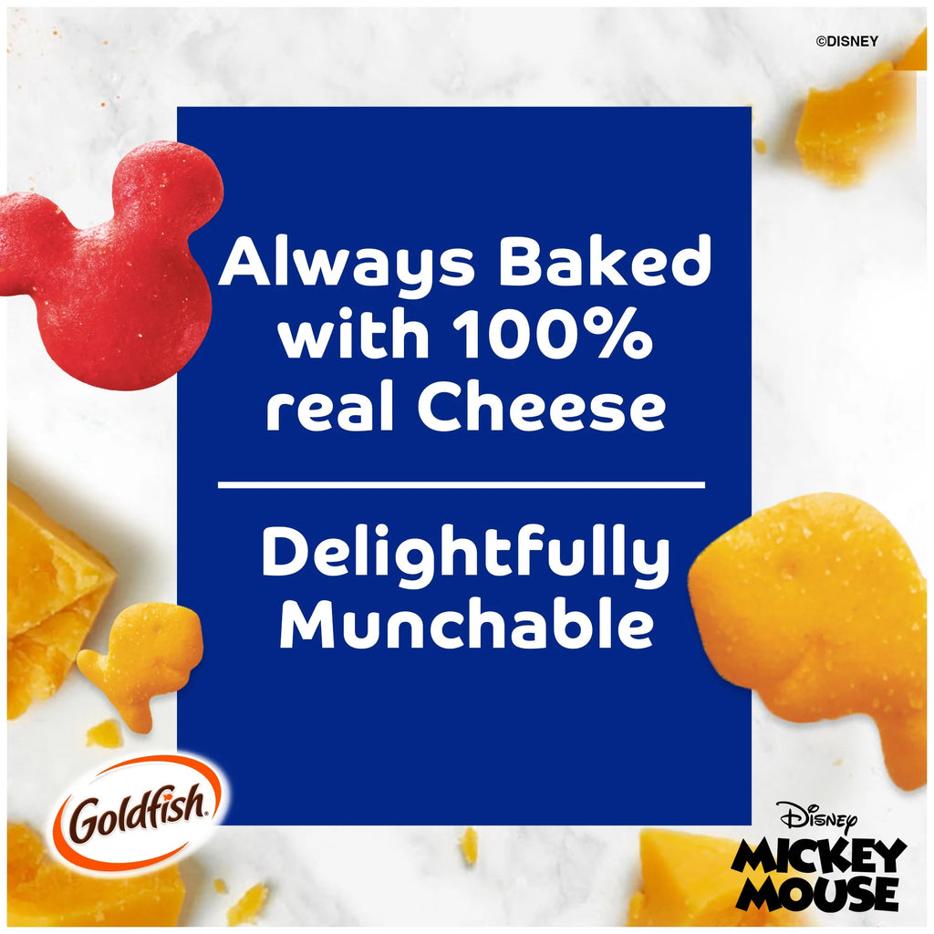Crackers Goldfish Disney Mickey Mouse au cheddar