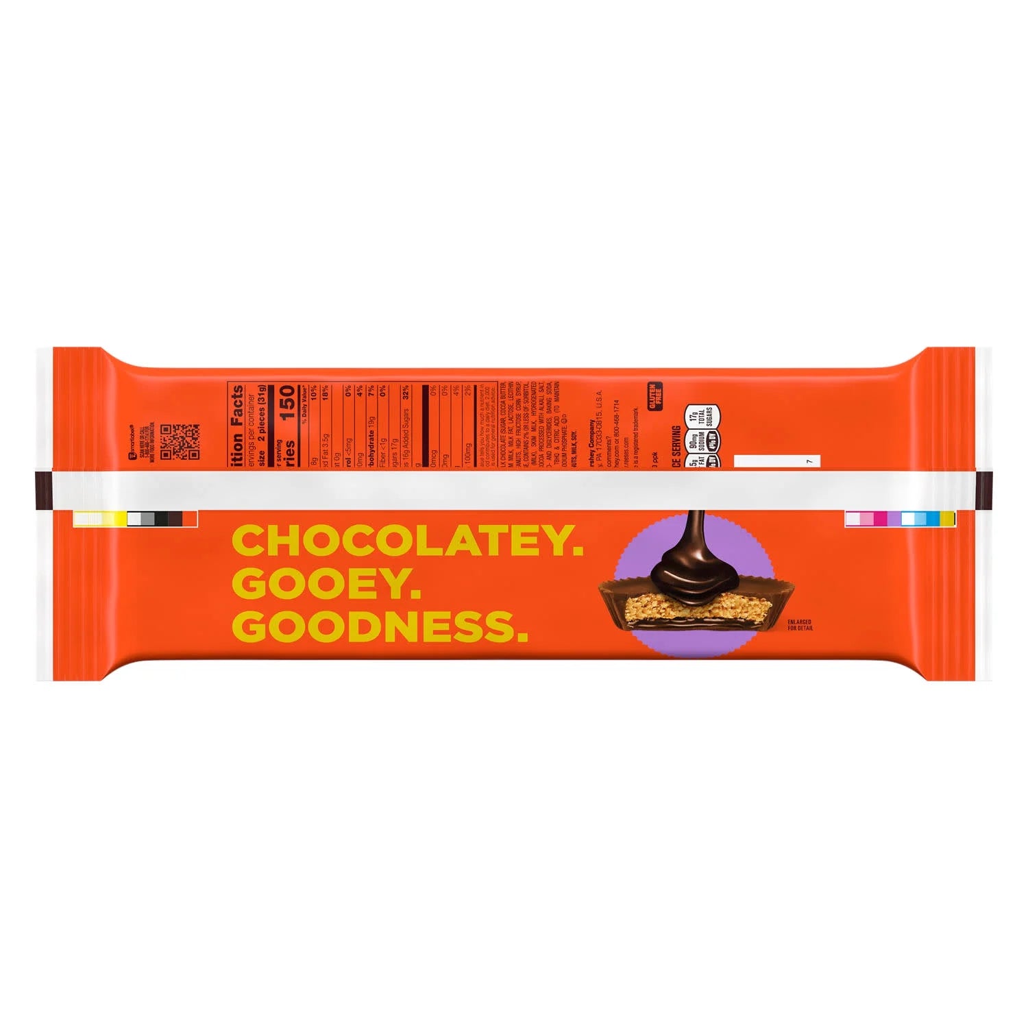 Reese's Chocolate Lava Snack Size Peanut Butter Cups – Riche confiserie au chocolat américain