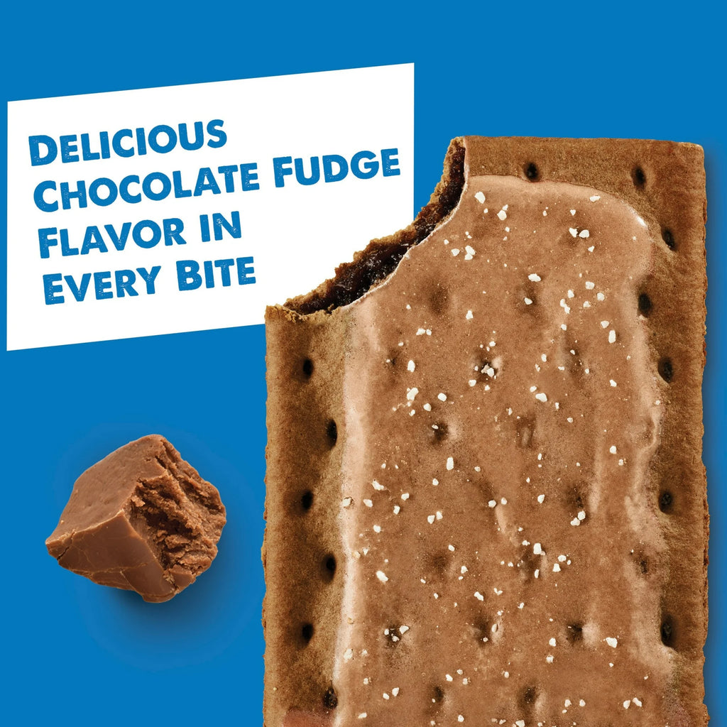Pâtisseries Pop-Tarts au fudge au chocolat glacé