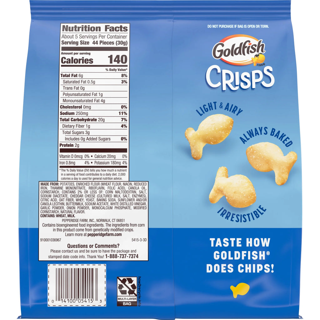 Goldfish Crisps Salt & Vinegar