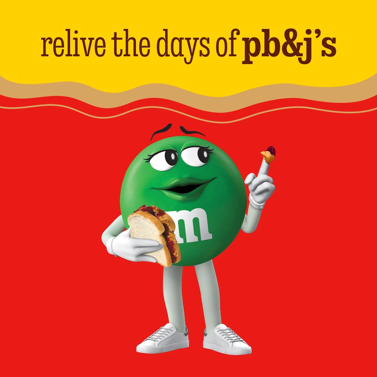 Bonbons M&M's au beurre de cacahuète et à la confiture