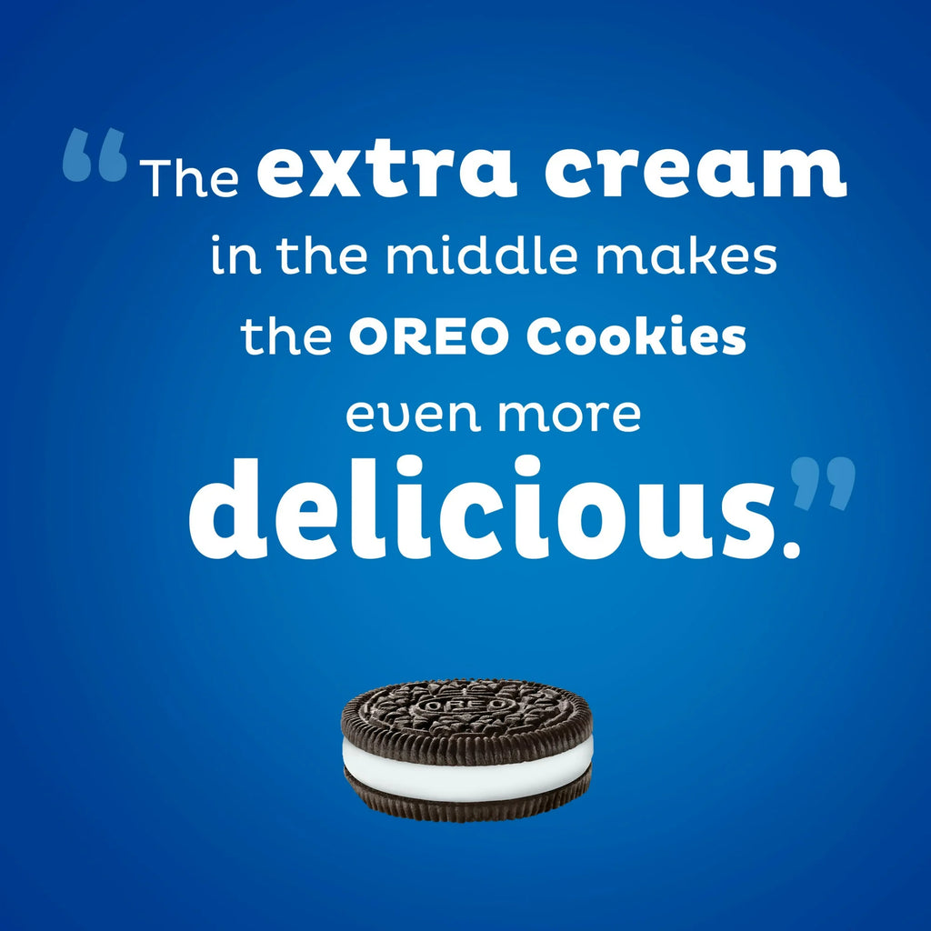 Oreo Mega Stuf Chocolate Sandwich Cookies – Extra Creme American Oreo Cookies