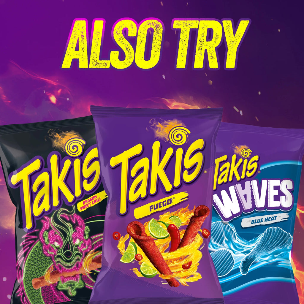 Takis Blue Heat Rolled Tortilla Chips