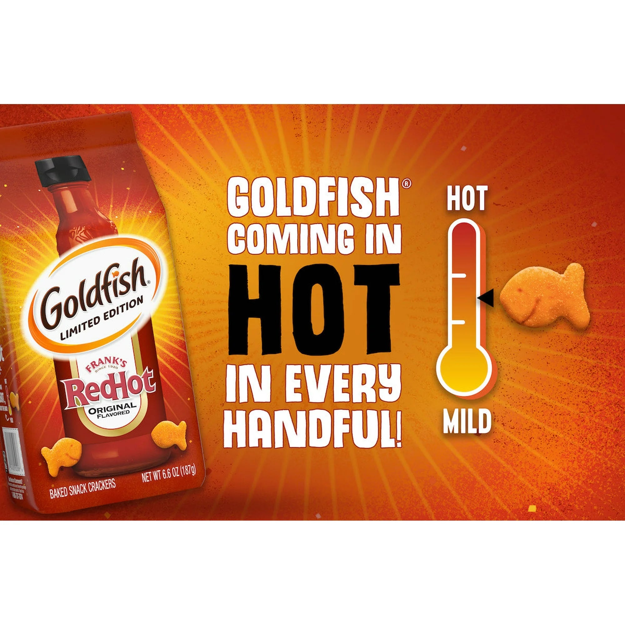 Goldfish Frank's RedHot Crackers