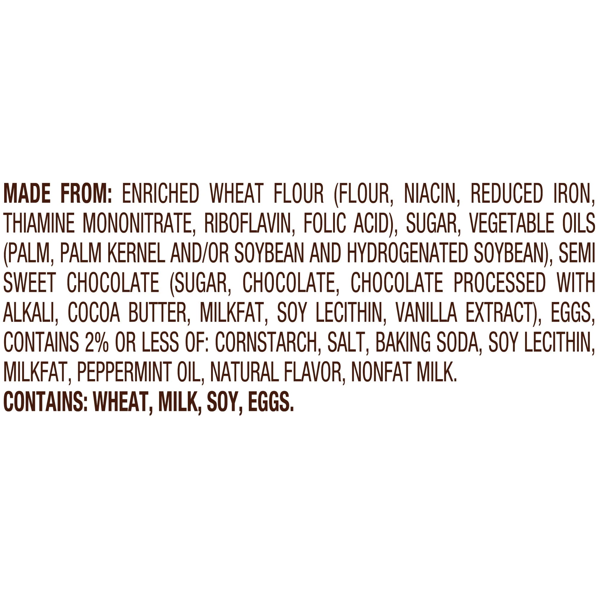 Biscuits au chocolat et à la menthe Milano de Pepperidge Farm (15 biscuits) – Biscuits américains classiques