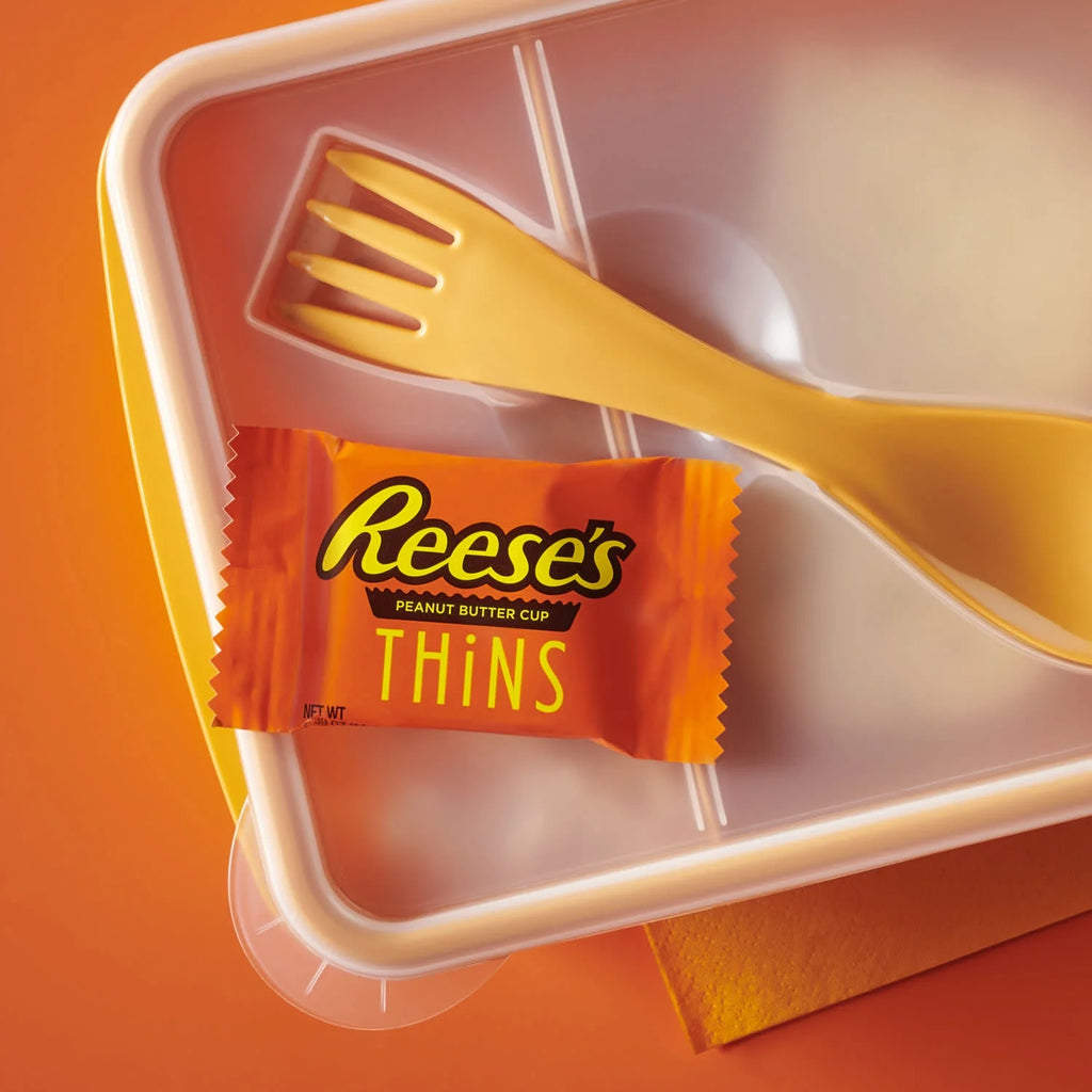 Reese's Thins, bonbons au beurre de cacahuète et au chocolat – Friandises américaines fines au beurre de cacahuète