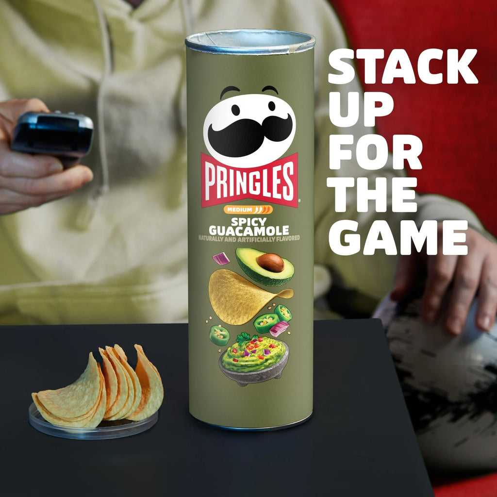 Chips Pringles au guacamole épicé