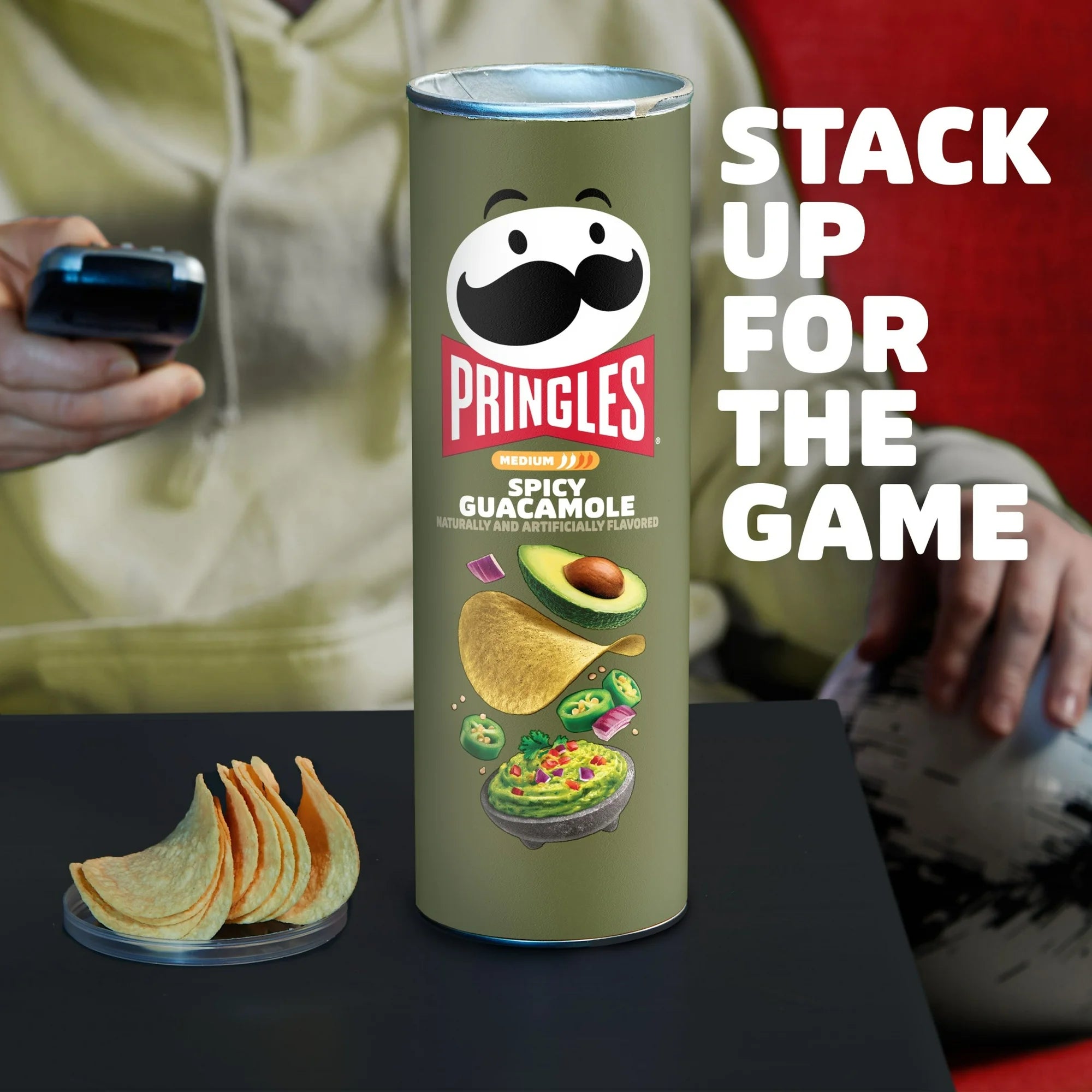Chips Pringles au guacamole épicé