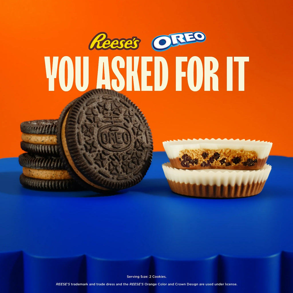 OREO REESE'S Peanut Butter Creme Chocolate Sandwich Cookies – American Peanut Butter Oreos