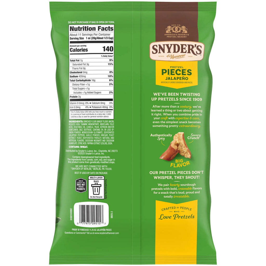 Snyder's of Hanover Jalapeno Pretzel Pieces