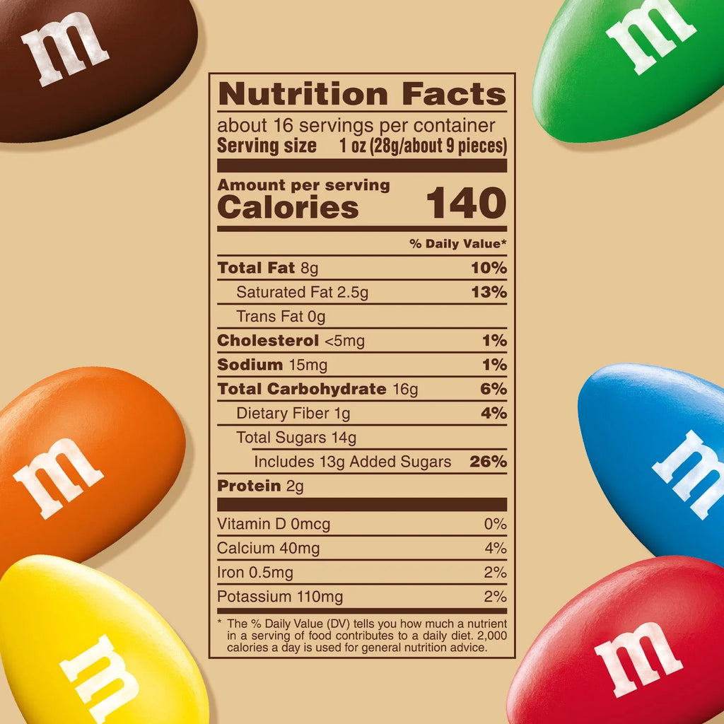 Bonbons au chocolat au lait d'amande M&M's