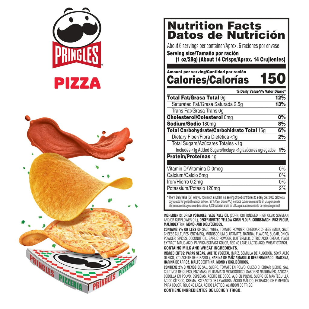 Pringles Pizza Potato Crisps