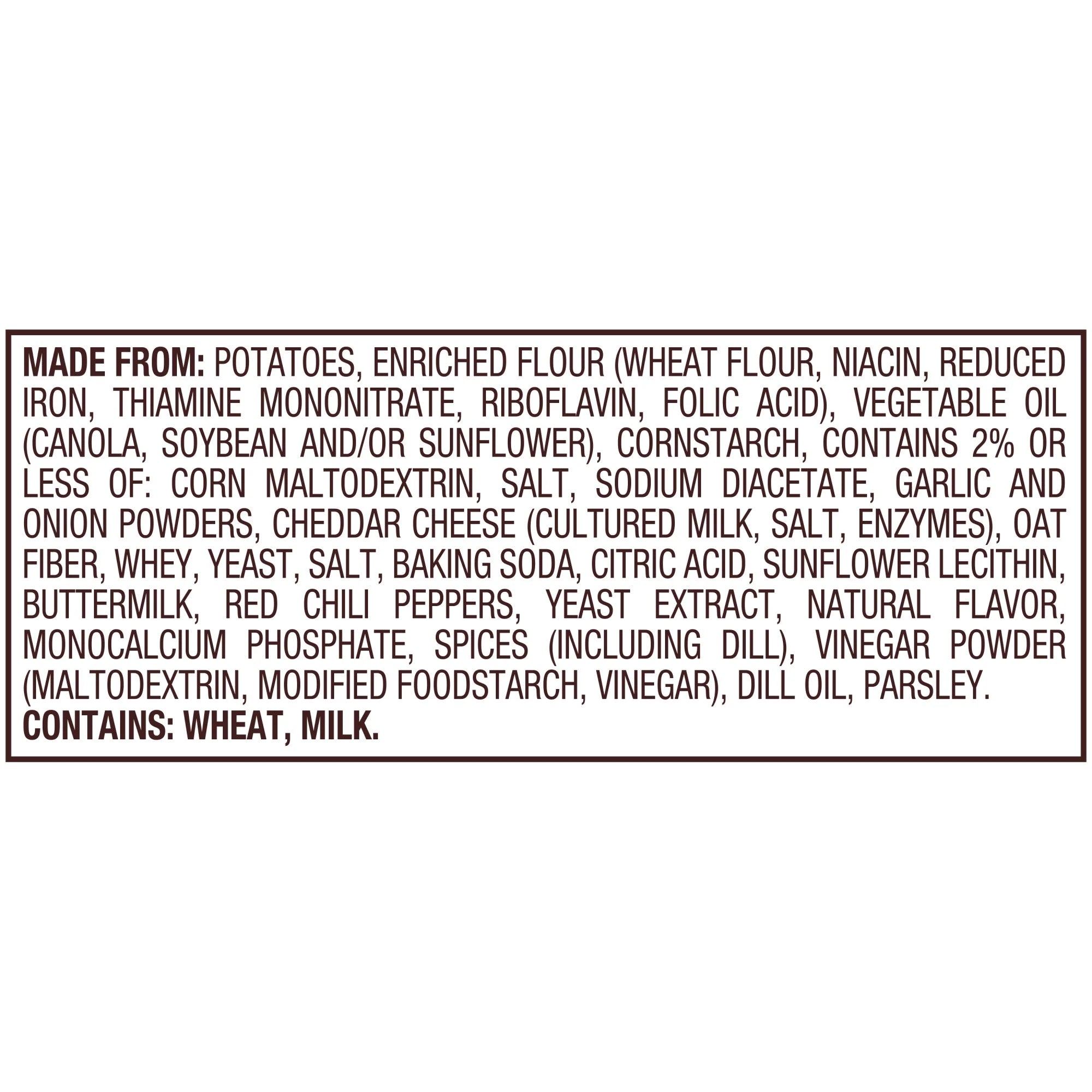 Biscuits salés Goldfish Aneth marinés épicés