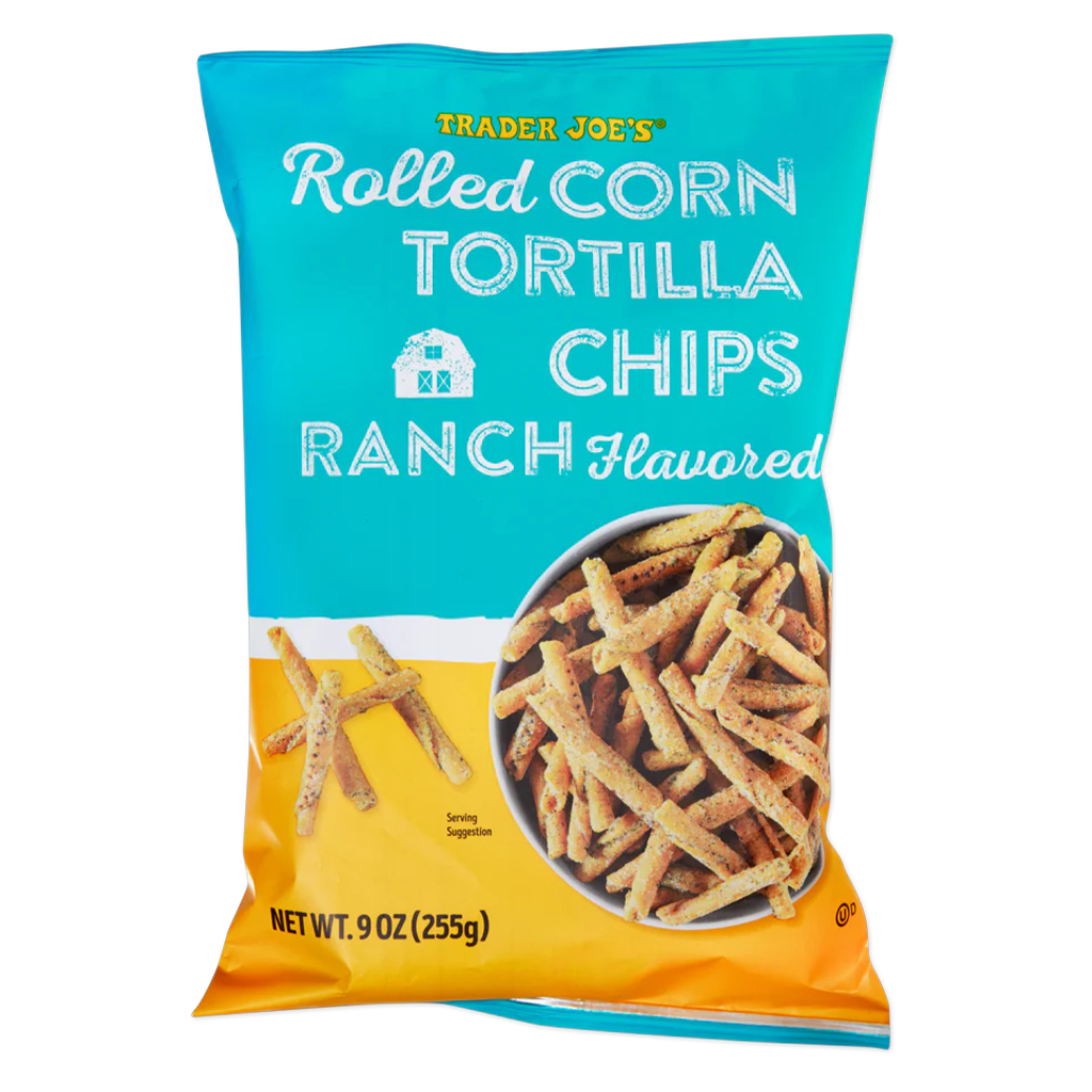 Trader Joe's Ranch Flavored Rolled Corn Tortilla Chips
