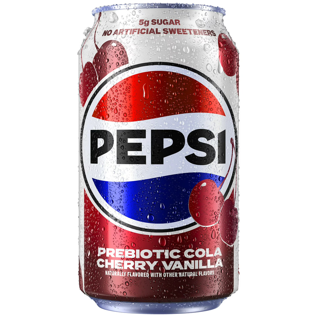 Pepsi Cola prébiotique Cerise Vanille