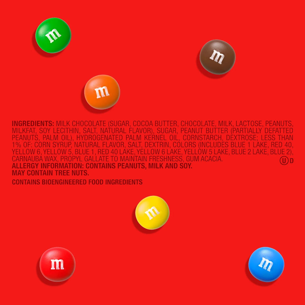 M&M's Peanut Butter Milk Chocolate Candy