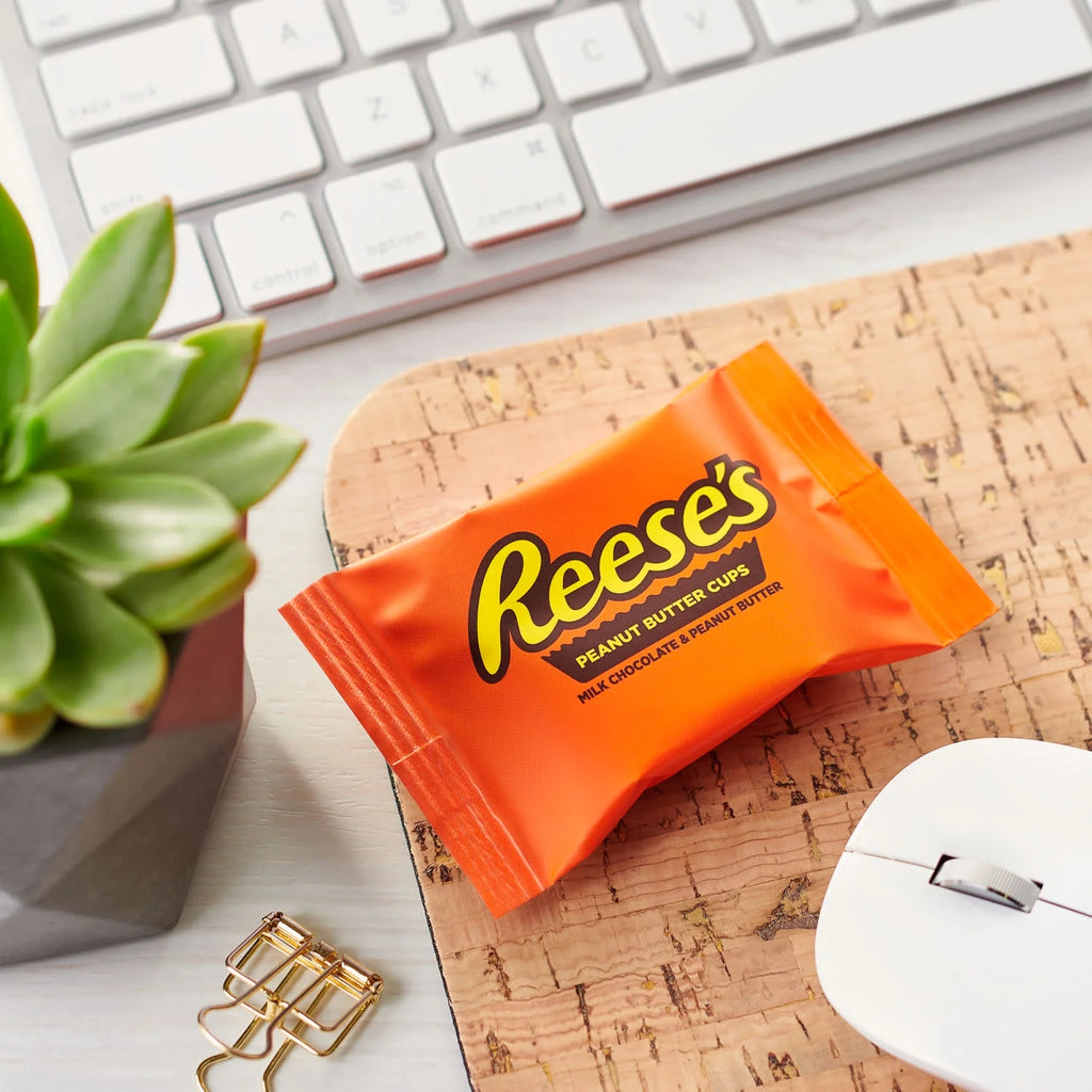 Reese's Milk Chocolate Peanut Butter Cups, format collation – Bonbons classiques américains au beurre de cacahuète
