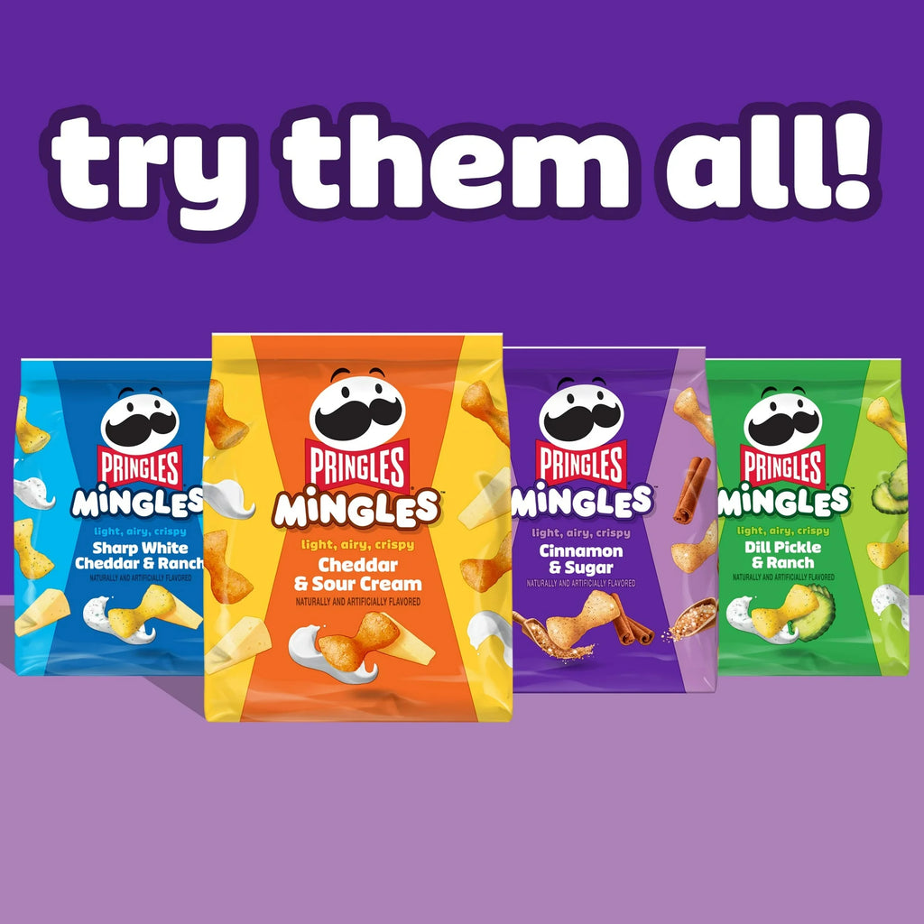 Pringles Mingles Cinnamon and Sugar Puffed Snacks