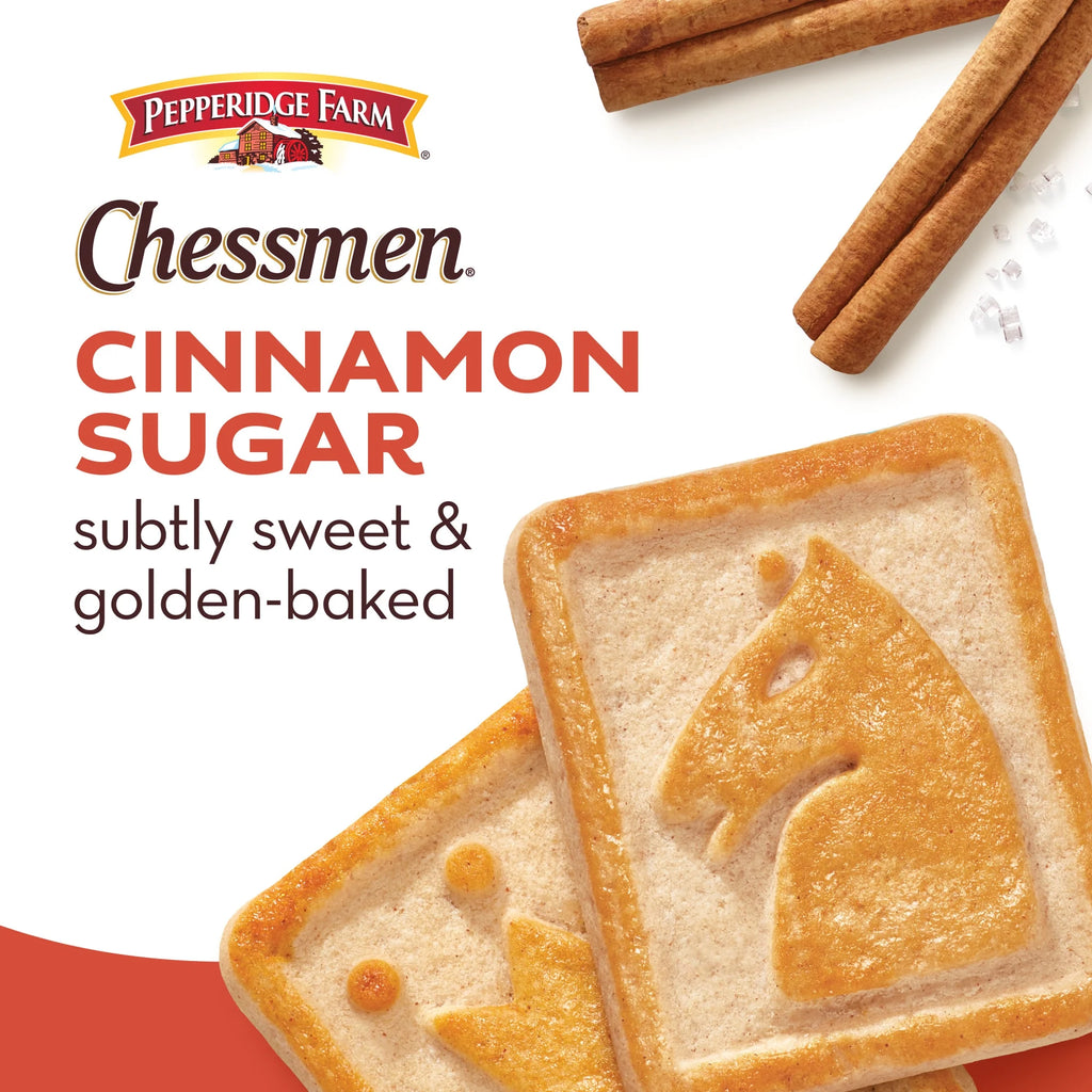 Pepperidge Farm Chessmen Cinnamon Sugar Cookies – Classic American Cookies