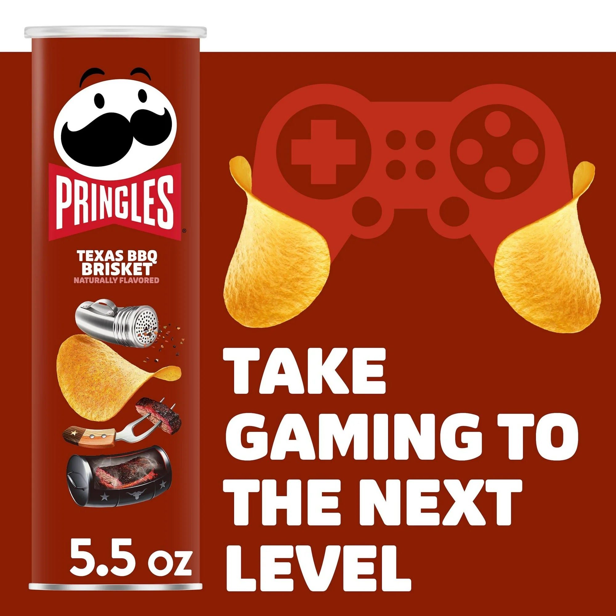 Pringles Texas BBQ Brisket Potato Crisps